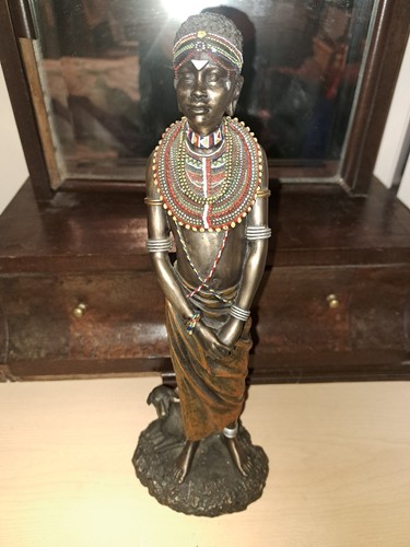 Bronze effect african - effect,