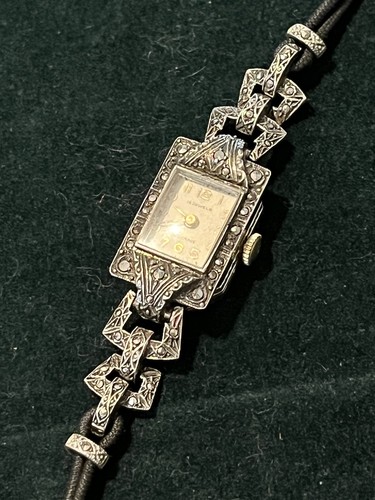 Vintage silver marcasite - vintage,