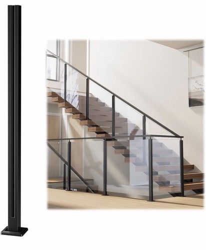 Muzata glass railing post - muzata,