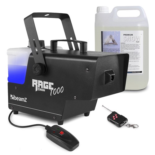 Beamz rage1000 snow machine - machine,