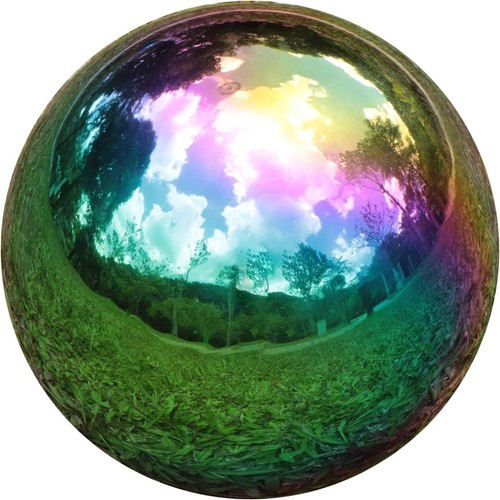 Rainbow gazing globe mirror - gazing,