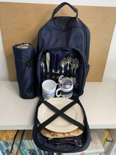Picnic backpack for navy - backpack, 2