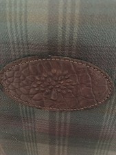 Mulberry Ancient Tartan  Zip Holdall