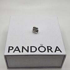 Genuine Pandora Gold Two Tone Clutch Bow Purse Handbag Charm ALE 925 #790474