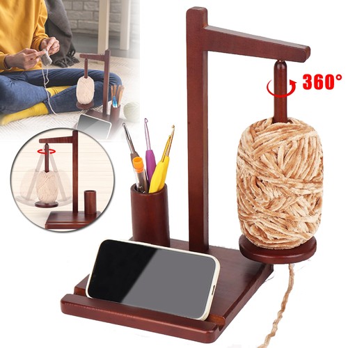 Crochet yarn holder magnetic - yarn,
