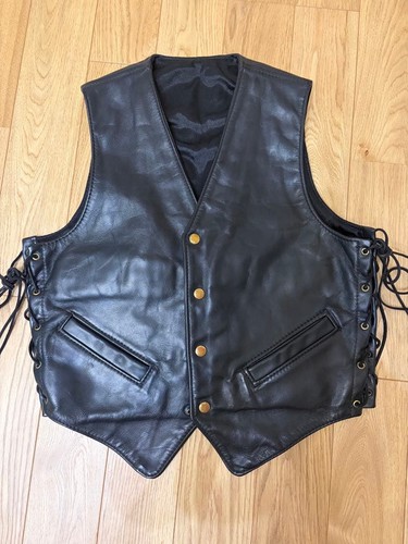 Langlitz leathers leather vest - langlitz,