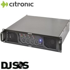 Citronic QP1600 Quad Power Amplifier 4 Channel PA Club DJ Amp 4 x 400W 172.241UK
