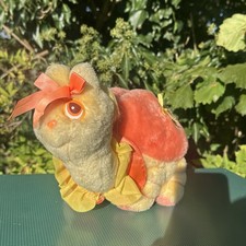 Vintage Tonka Keypers Tango The Ladybird Orange Plush 80s 1985