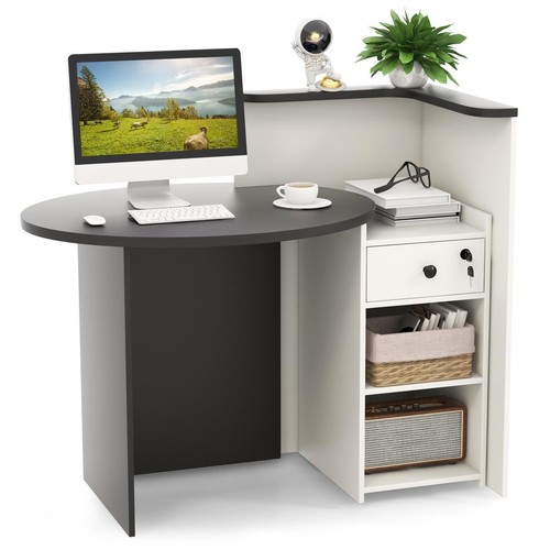Reception desk front counter - desk,