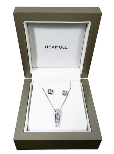 Samuel 9ct white gold - h.,