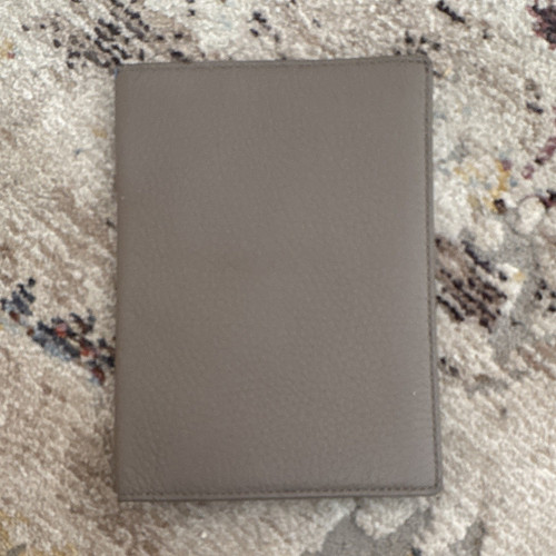 Smythson grey leather - smythson,