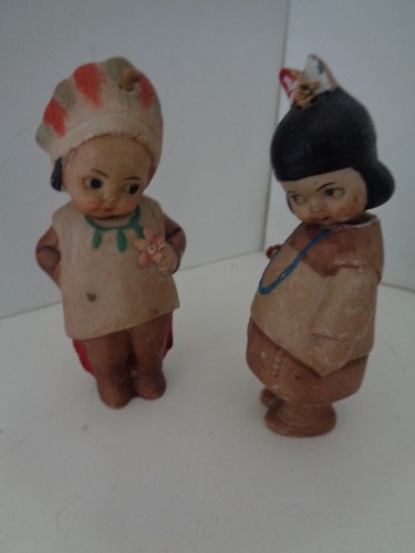 Antique bisque nodder - bisque,