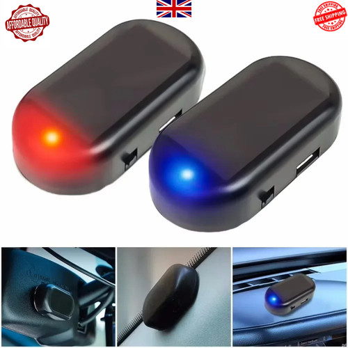 Solar power car led - solar, fake
