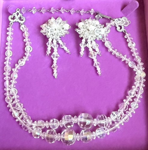 Vintage buckingham crystal - ab,