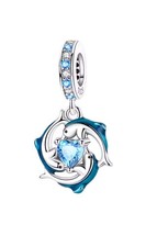 925 Sterling Silver Dolphin