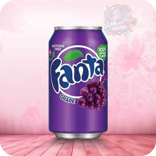 Fanta usa grape 355ml - fanta,
