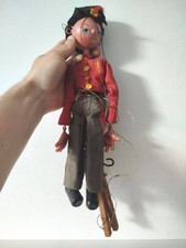 Pelham Puppets Antique Puppet Fritzi The Soldier In The State Made in England