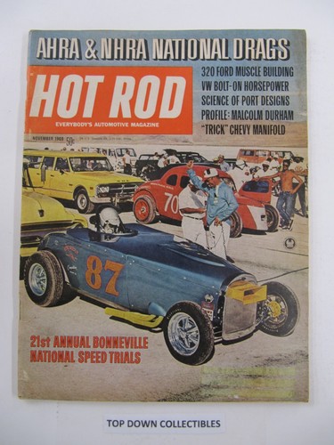 Hot rod magazine - rod, november