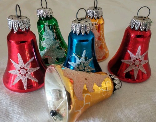 Vintage christmas bells - vintage,