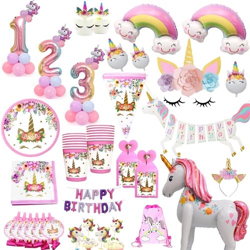 Unicorn birthday decorations - unicorn,