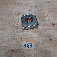 Vintage Stanley Tape Measure 6ft  Silver Metal Made In England Old Tool (#391)