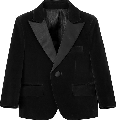 Boys slim fit - velvet, one