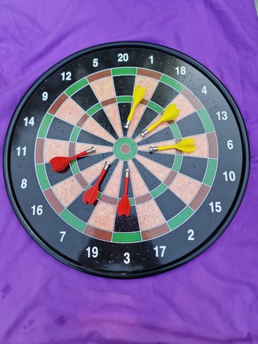 Magnetic dartboard set - set, 3