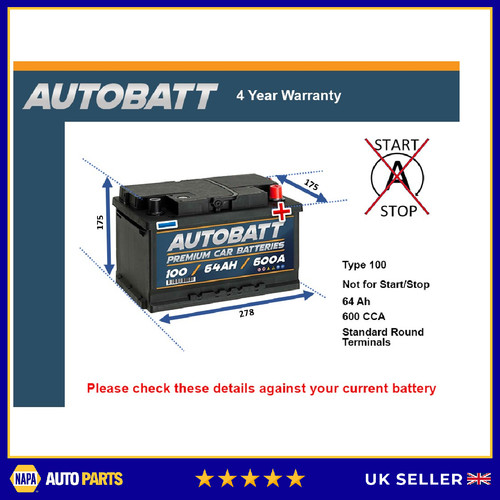 Battery fits ford grand max - fits, c-max