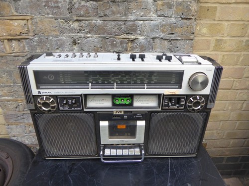 Jvc 838lb boombox - jvc, rc-838lb