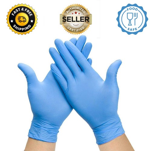 100 blue disposable nitrile - 100,