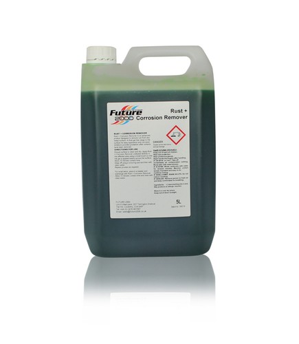 Rust remover liquid removes - |,