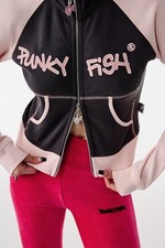 Punkyfish Pink Dream Sweatshirt, 100% Cotton, Long Sleeves