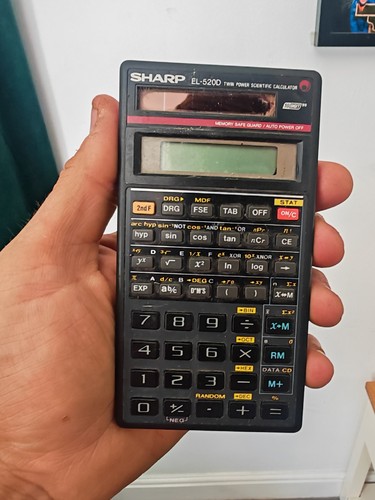 Vintage retro sharp 520d - retro,