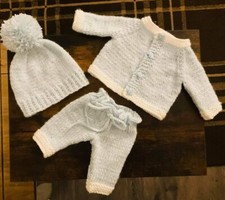 Hand knitted Dolls Clothes