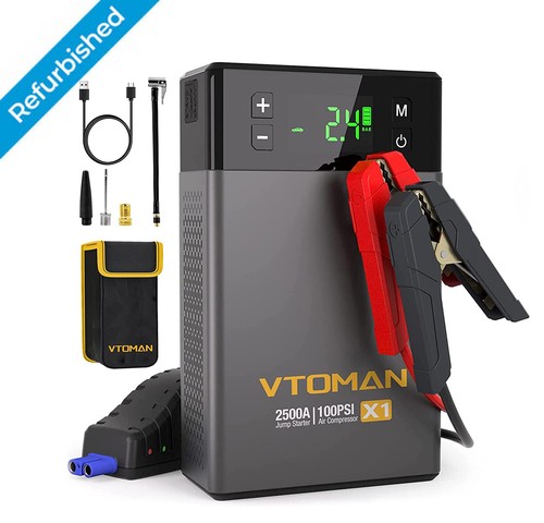 Vtoman jump starter with - x1,