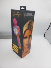 Jessica Simpson Rainbow Glitter Bling Edition Karaoke Microphone, New/ Sealed