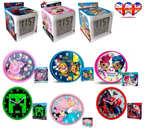 Cartoon characters alarm - cartoon,