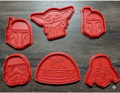Star wars cookie cutter - star,