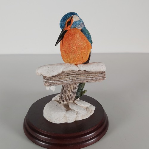 Kingfisher bird ornament - kingfisher,