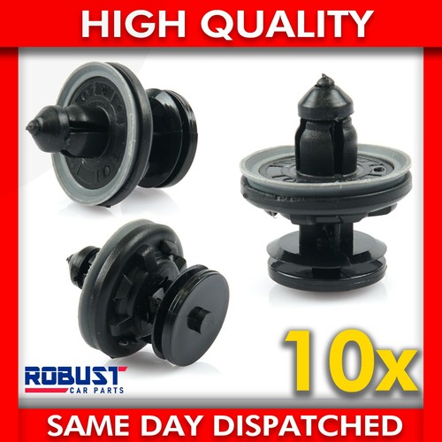 10x door card panel trim - 10x, clips