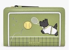 RADLEY GREEN LEATHER BIFOLD