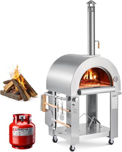Dual fuel giant - pizza, oven