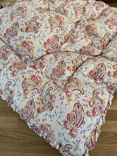 Vintage eiderdown quilt - vintage, throw