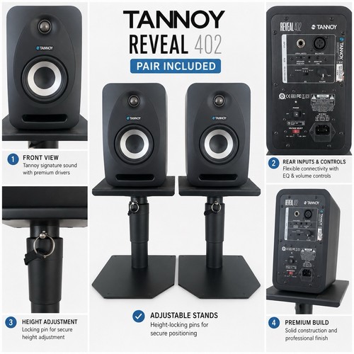 Tannoy reveal 402 active - tannoy,