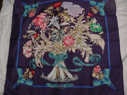 Hermes silk scarf - , regina,