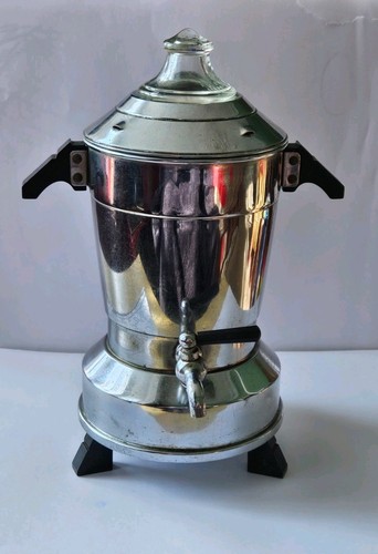 Art deco chrome coffee - art,