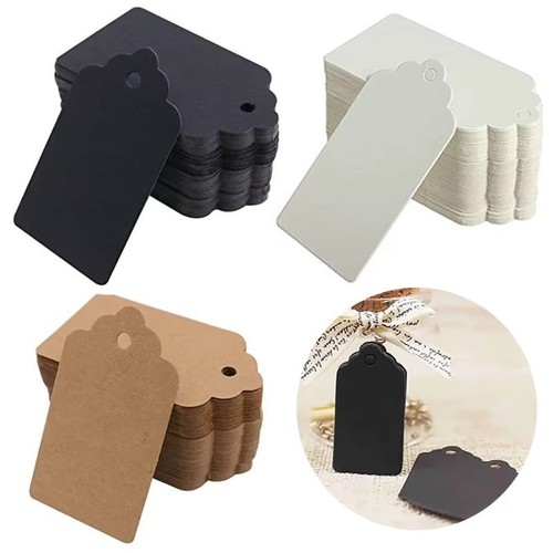 Gift tags paper - eco, kraft