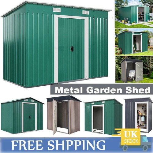 Metal garden shed - metal, 4x6ft