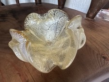 Murano glass Gold and Silver