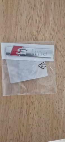 Genuine audi line badge - genuine,